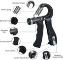 ADONYX Adjustable Spring Hand | Finger Exerciser| Strengthener Hand Grip/Fitness Grip