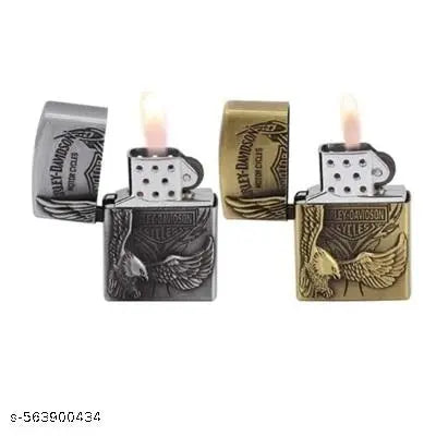BEST VIBES_Vintage Motor Cycle Metal Pocket Lighter