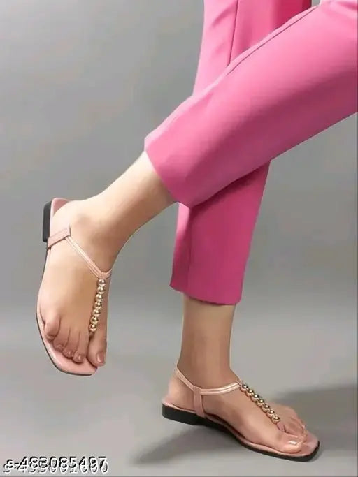 New look fashion peach stylish comfortable sandal