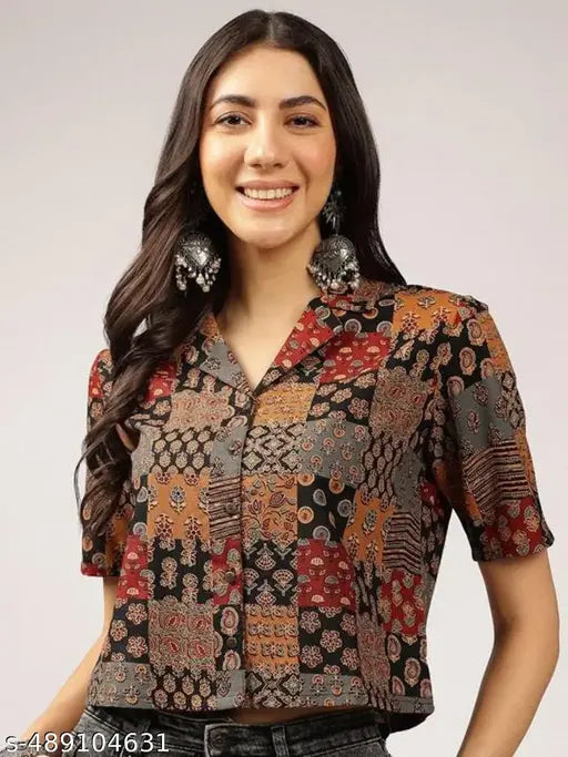 LATEST DIZINER PRINTED TOP